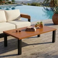 Rectangular Outdoor Coffee Table, 47
