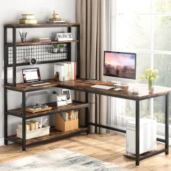 Reversible L-Shaped Desk, 55