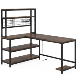 Reversible L-Shaped Desk, 55