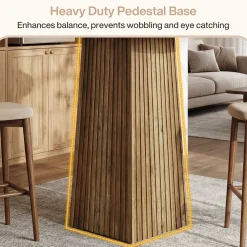 Round Bar Table, 31.5