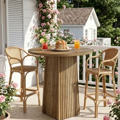 Round Bar Table, 31.5