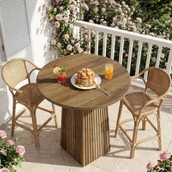 Round Bar Table, 31.5
