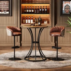 Round Bar Table for 2, 37.4