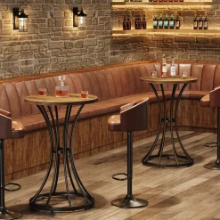 Round Bar Table for 2, 37.4