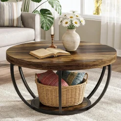 Round Coffee Table, 31.7