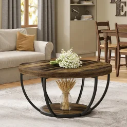 Round Coffee Table, 31.7