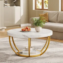 Round Coffee Table, 31.7