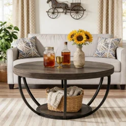 Round Coffee Table, 31.7