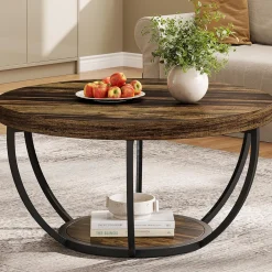 Round Coffee Table, 31.7