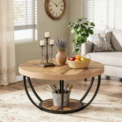 Round Coffee Table, 31.7