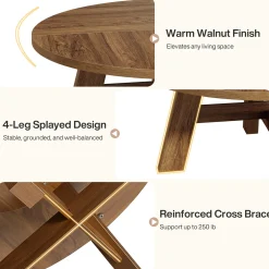 Round Coffee Table, 39