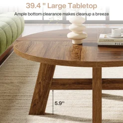 Round Coffee Table, 39
