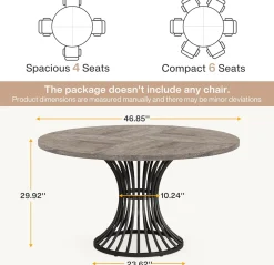 Round Conference Table for 4-6, 47