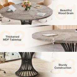 Round Conference Table for 4-6, 47