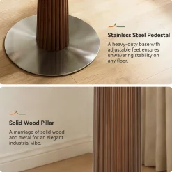 Round Dining Table, 31.5