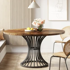 Round Dining Table for 4-6, 47