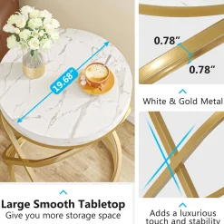 Round End Table, 26
