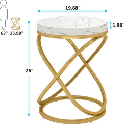 Round End Table, 26