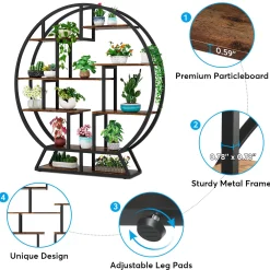 Round Plant Stand, 63