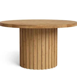 Round Solid Wood Dining Table for 4, 47