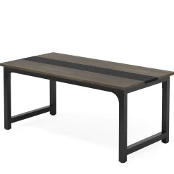 Simple Conference Table, Rectangular Meeting Table Computer Desk