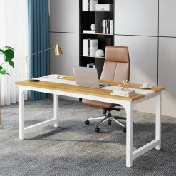 Simple Conference Table, Rectangular Meeting Table Computer Desk