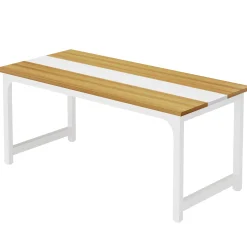 Simple Conference Table, Rectangular Meeting Table Computer Desk