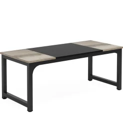 Simple Conference Table, Rectangular Meeting Table Computer Desk