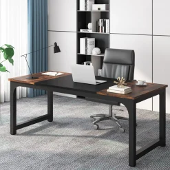 Simple Conference Table, Rectangular Meeting Table Computer Desk