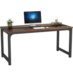 Simple Conference Table, Rectangular Meeting Table Computer Desk