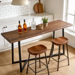 Solid Wood Bar Table, 63