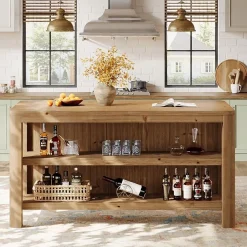 Solid Wood Bar Table, 63