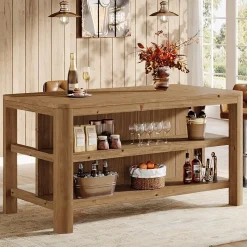 Solid Wood Bar Table, 63