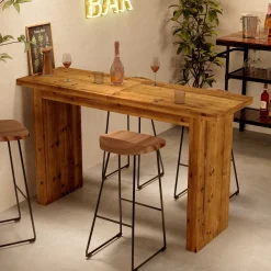 Solid Wood Bar Table, 63