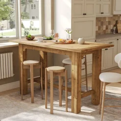 Solid Wood Bar Table, 63