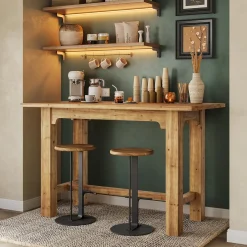 Solid Wood Bar Table, 63