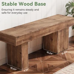 Solid Wood Bench, 47