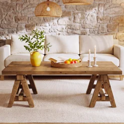 Solid Wood Coffee Table, 47