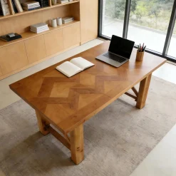 Solid Wood Computer Desk, 63