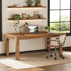 Solid Wood Computer Desk, 63