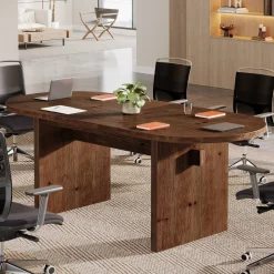 Solid Wood Conference Table, 63