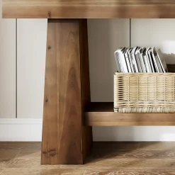 Solid Wood Console Table, 63