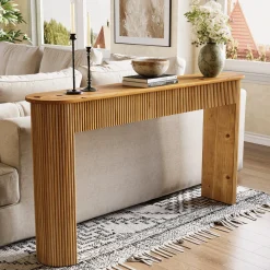 Solid Wood Console Table, 63