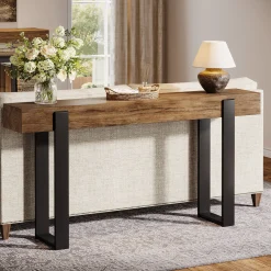 Solid Wood Console Table, 63