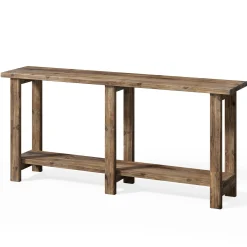 Solid Wood Console Table, 70.9