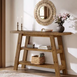 Solid Wood Console Table, 47.24