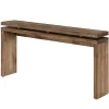 Solid Wood Console Table, 63" Farmhouse Sofa Table Behind Couch for Entryway