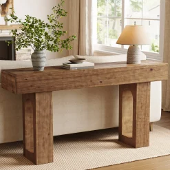 Solid Wood Console Table, 63