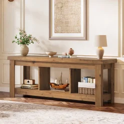 Solid Wood Console Table, 63