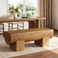 Solid Wood Dining Bench, 47